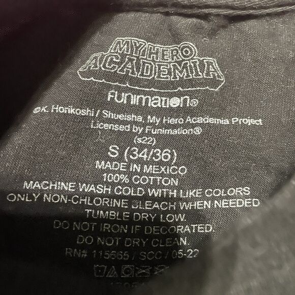 Funimation My Hero Academia Deku Graphic Print Tee Size Small - Picture 2 of 6